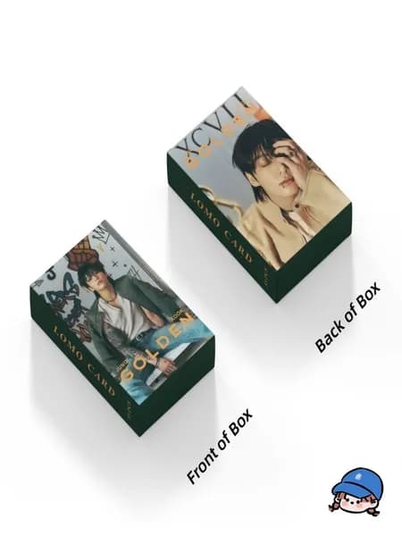 Сияющие карточки BTS JUNG KOOK Чонгук Golden