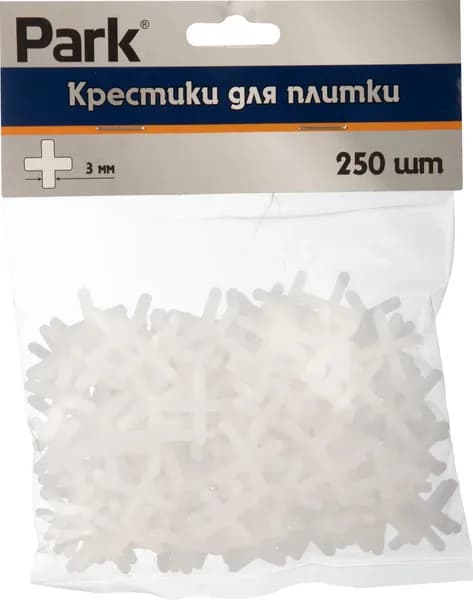 Крестики для плитки 250 шт, 3 мм