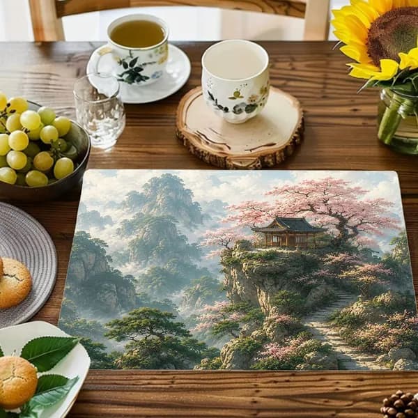 Салфетка сервировочная Искусственные материалы 32x42см, 1шт.