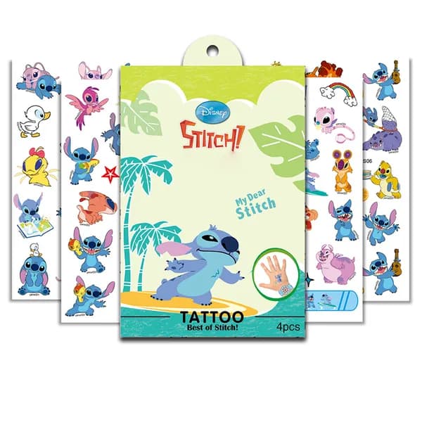 Disney Набор наклеек 1 комплект 100 шт Stitch Toy Story The Lion King Cars Disney Princess Стикеры самоклеящиеся