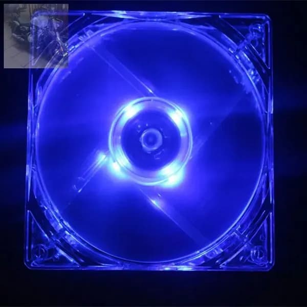 80-миллиметровый компьютерный охлаждающий вентилятор RGB для высокопроизводительного бесшумного радиатора корпуса