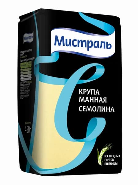 Манная крупа Мистраль Семолина, 450 г