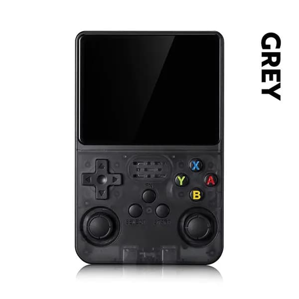 Игровая R36S 3.5" ЧЁРНАЯ ретро-консоль портативная для эмуляции классических видеоигр