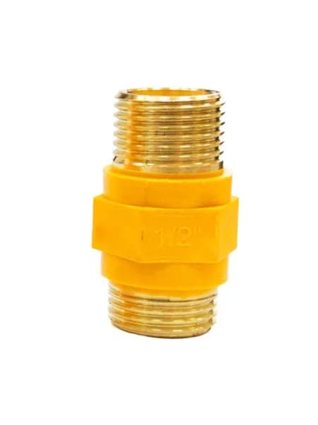 Бочонок ELKA 1/2'' ш-ш латунь диэлектрический для газоснабжения