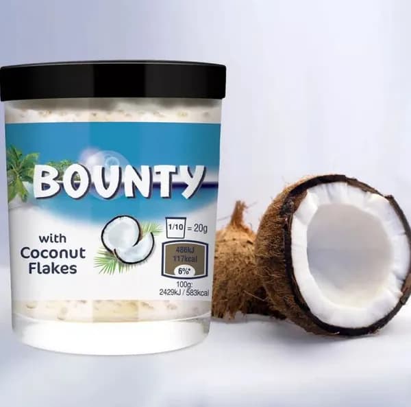 Шоколадная паста Bounty Баунти (Великобритания), 6шт. по 200г.