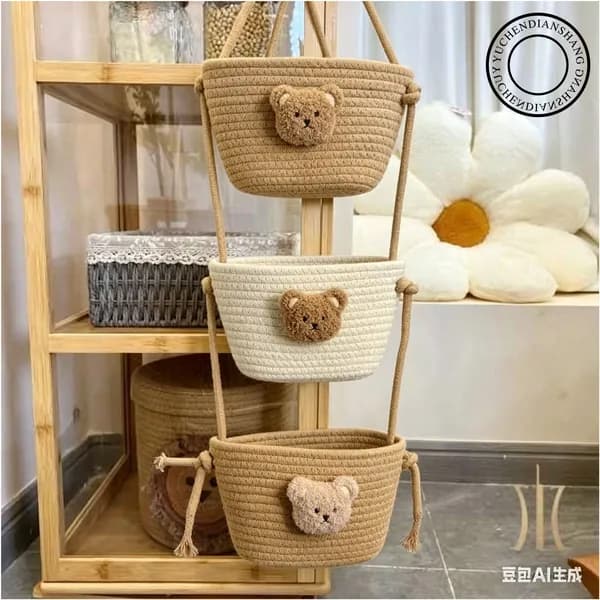 Корзина для игрушек длина 24 см, высота 14 см.