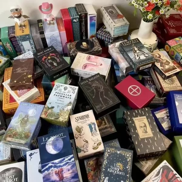Новый блинд-бокс с колодой Таро случайная колода, 78 карт