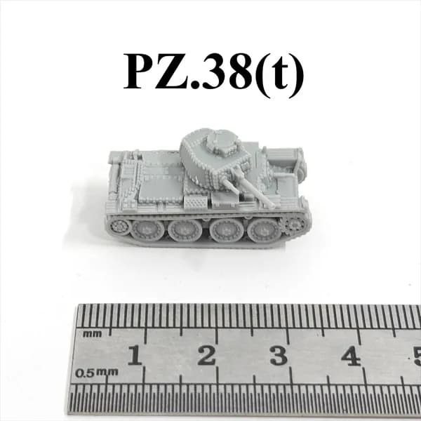 Миниатюрная модель танка в масштабе 1:144, напечатанная на 3D-принтере, из смолы, основные боевые танки Германии Второй мировой войны Tiger I/Tiger II/Panther/Panzer IV