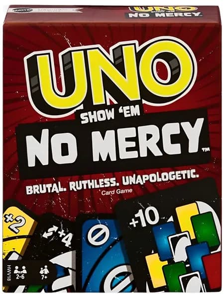 Уно без пощады, карточная игра, Uno no mercy. Настольные игры
