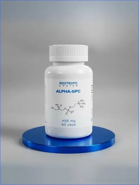 Альфа-ГПС Alpha-GPC 400 мг 90 капсул Nootropic Source