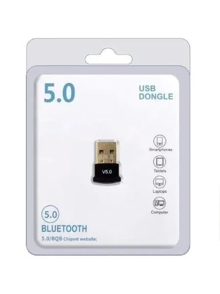 Адаптер Bluetooth 5.0 блютуз переходник для пк, компьютерный беспроводной usb для компьютера ноутбука наушников