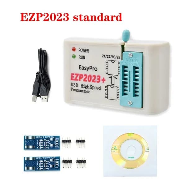 (O C V Q) EZP2023 Высокоскоростной USB SPI FLASH Программатор Поддержка 24/25/93 EEPROM Bios 25T80 Запись Автономного Копирования