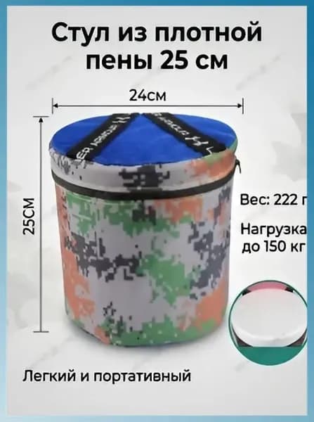 Садовый стул, 25х25х25 см, 1 шт
