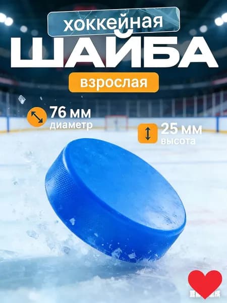 Шайба хоккейная, 1 шт