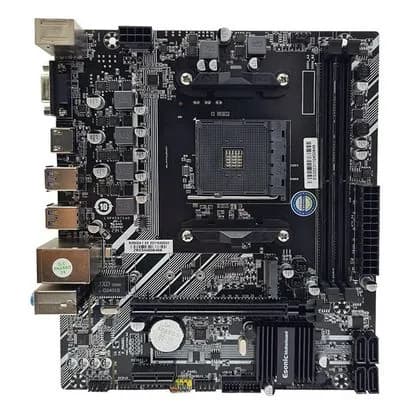 AM4 материнская плата Esonic (B450DA1) 2x DDR4-3200Мгц, mATX