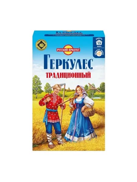 Геркулес Русский Продукт Традиционный, 500гр