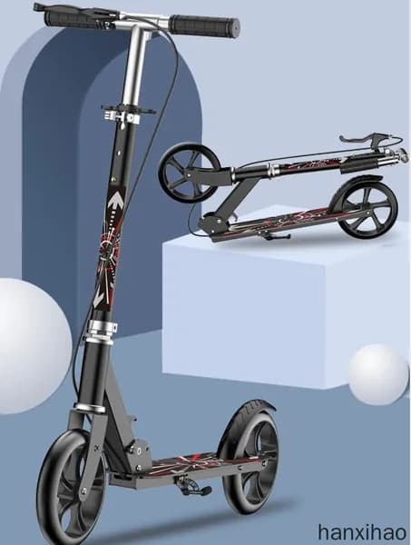 Самокат mzm-20260402170832506, белый, черный