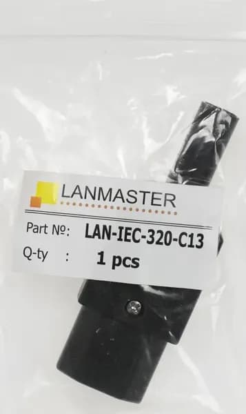Вилка Lanmaster LAN-IEC-320-C13