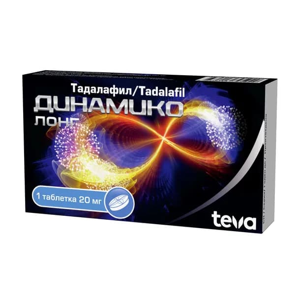 Динамико Лонг таблетки п/о плен. 20мг