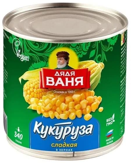 Дядя Ваня Кукуруза, 425мл