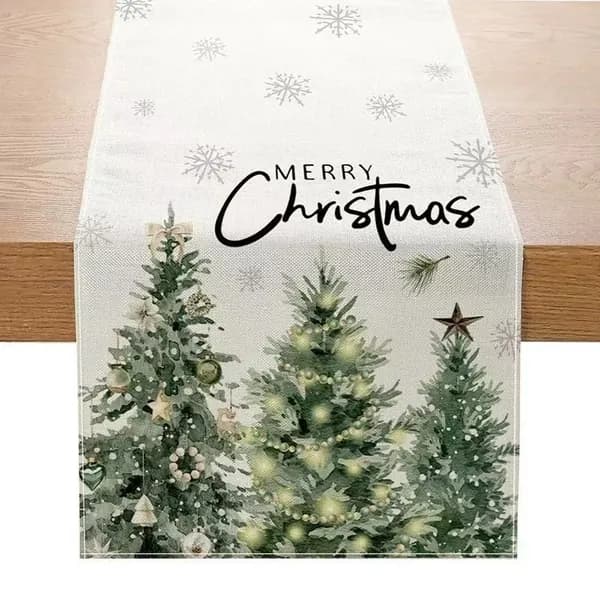 Дорожка для стола 183х33 см MERRY CHRISTMAS