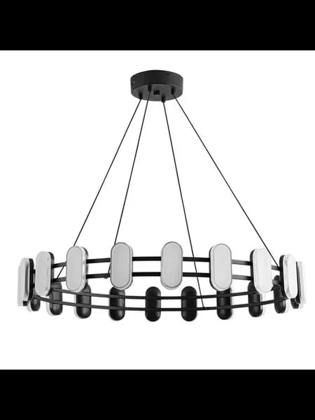 Люстра подвесная OVELA 8342 40L 220V IP20 черный LED