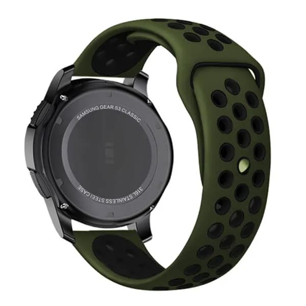 Силиконовый ремешок для часов 20мм / Браслет для смарт часов Xiaomi Amazfit Samsung Honor Huawei