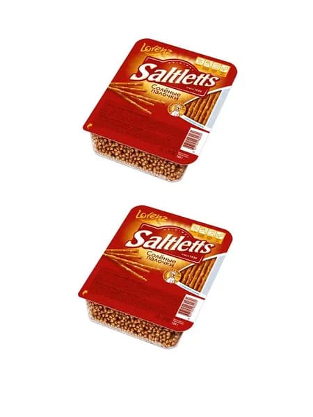 Saltletts Палочки соленые классические, 150 гр, 2 уп