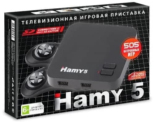 Игровая приставка Hamy 5 (505-в-1) Black черный