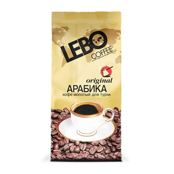 Кофе LEBO Original молотый для турки, м/у, 100 гр