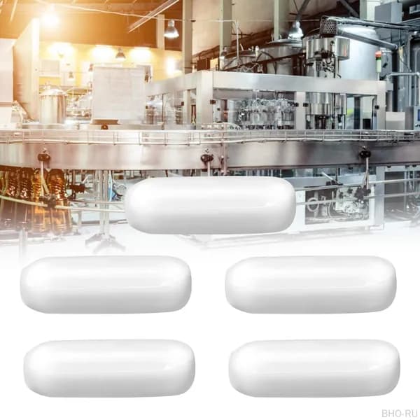 Магнитные перемешиватели типа C из PTFE для лабораторного использования, стержни для перемешивания