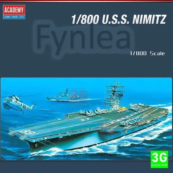 ACADEMY 14213 1/800 Сборочная модель авианосца "Нимиц"