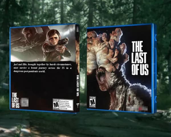 The Last of Us Part 1 / Эксклюзивная Обложка для Кейса PS