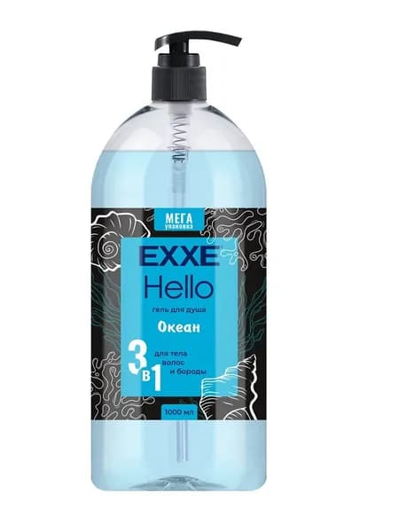 EXXE Средство для душа, гель, 1000 мл