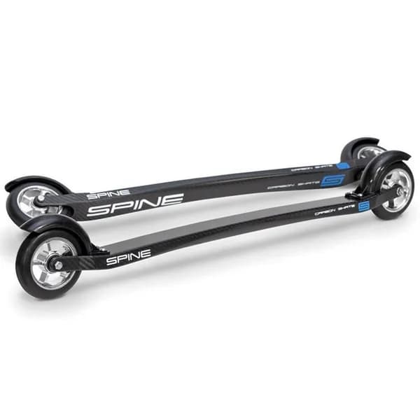 лыжероллеры SPINE Carbon Skate коньк. карбон.рама 615мм станд.(78A) рез.колеса 100х24мм