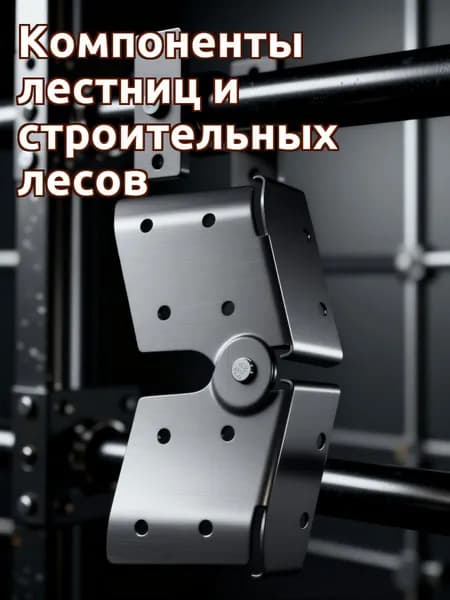 Красный железный шарнир для лестницы, усиленный, складной, для дверей