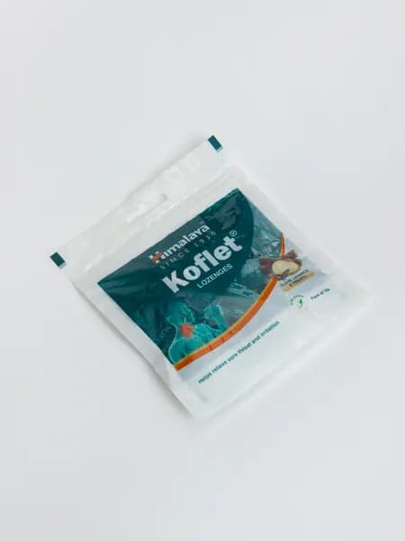 Леденцы от кашля Koflet (кофлет)/ таблетки для горла от боли и першения с натуральным составом 10 шт
