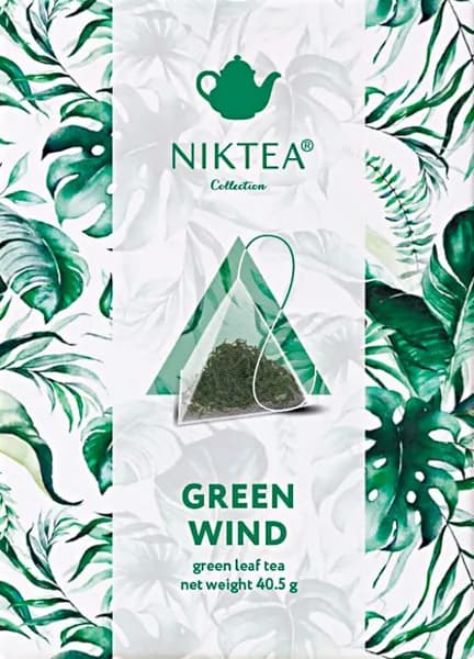 Зелёный чай Зеленый ветер Niktea 15пир