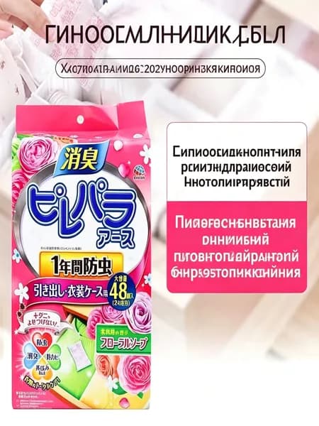 Ароматизированные шарики от моли для шкафа, антиплесень, влагопоглощение, 48 шт.