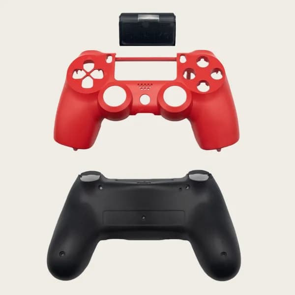 Корпусная оболочка нижнего корпуса 1Pc для PS4 V1.0 V2.0 беспроводного контроллера игровой панели Корпус оболочки для PS4 JDM JDS 001 011 010
