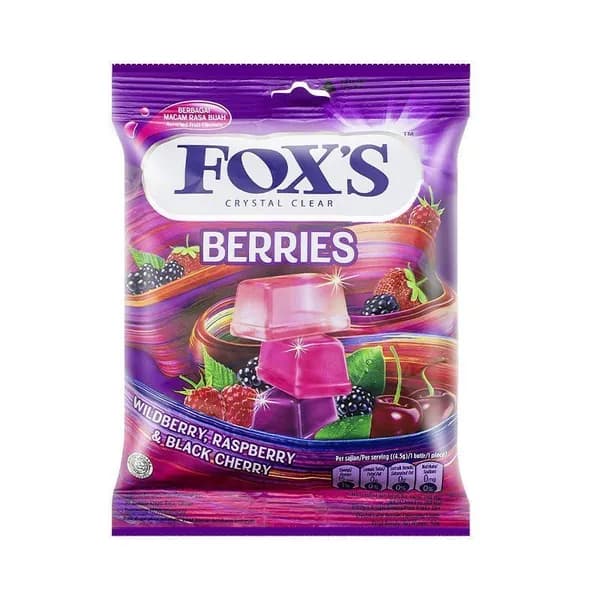 foxs Фруктовые жевательные конфеты 90g