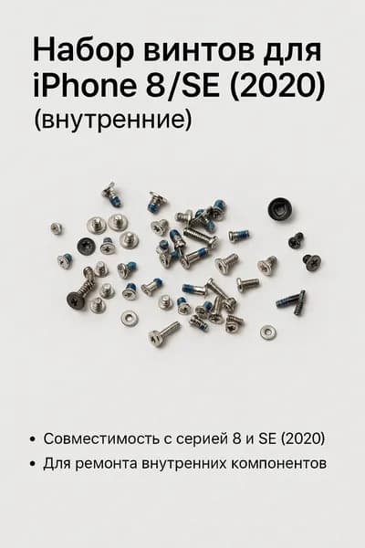 Набор винтов для iPhone 8/SE (2020) (внутренние)