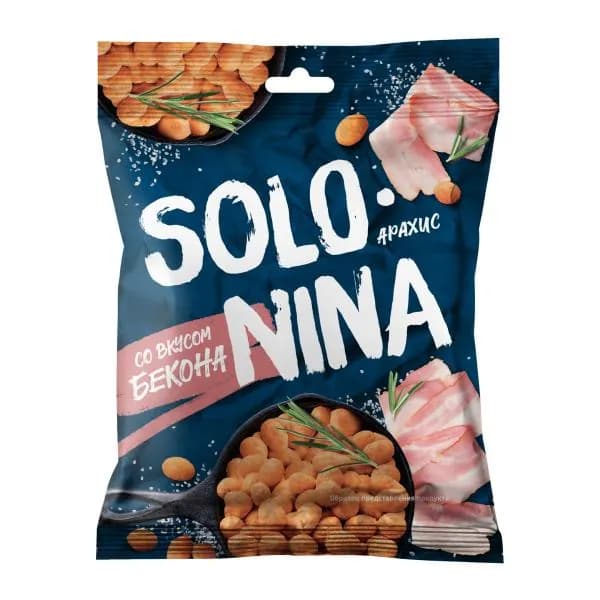 Арахис Solonina со вкусом бекона 70г