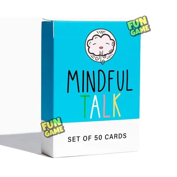 Mindful TalkДетская игра осознанности: карточка осознанного разговора Английский вариант