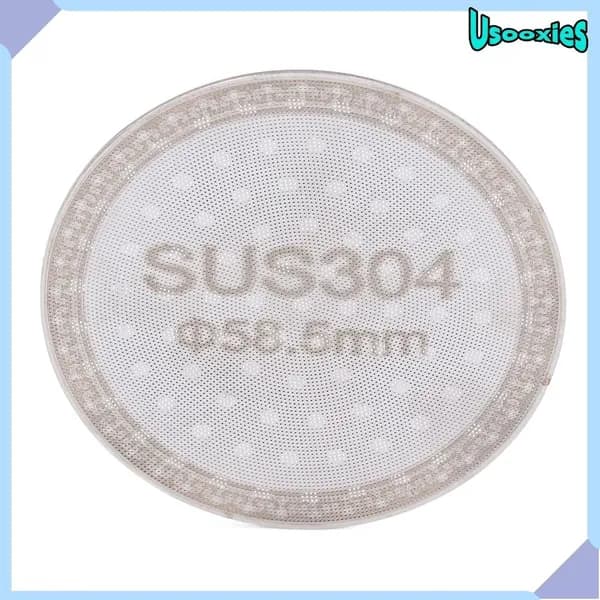 Coffee Reusable Filter Puck Screen, Улучшенный вкус кофе, для профессиональной заварки 58.5mm