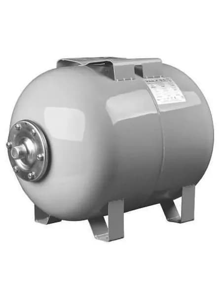 Мембранный бак CW-Н 50 10bar 1" горизонтальный (серый) WATERSTRY