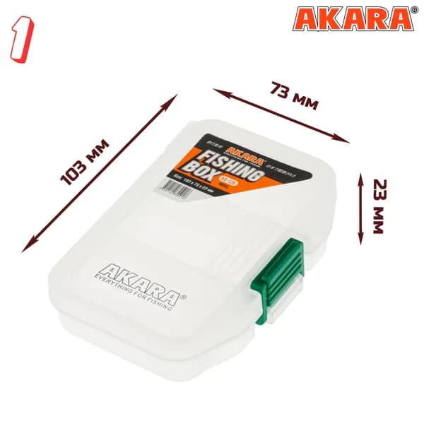 Коробка akara ba-128 10,3х7,3х2,3 см, (набор из 1 шт)