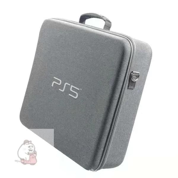 Сумка для хранения игровой консоли Ps5 (серая) (серия 2024)
