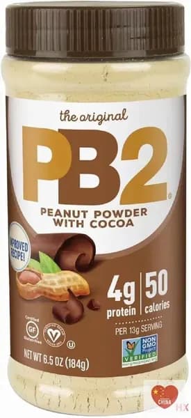 PB2 Foods, PB2, Сухая арахисовая паста с какао, 184 г