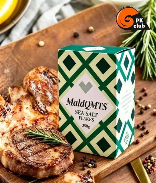 Хлопья морской соли Maldqmts, поваренная соль, 250 г
